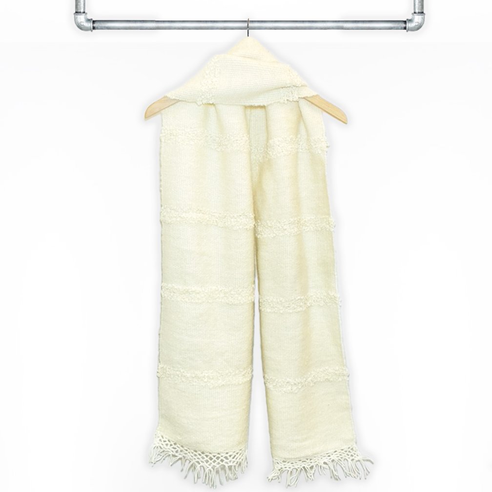 Snow White Scarf — Tocapus Weavings